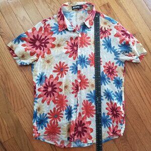 Atlanl men's button down shirt M